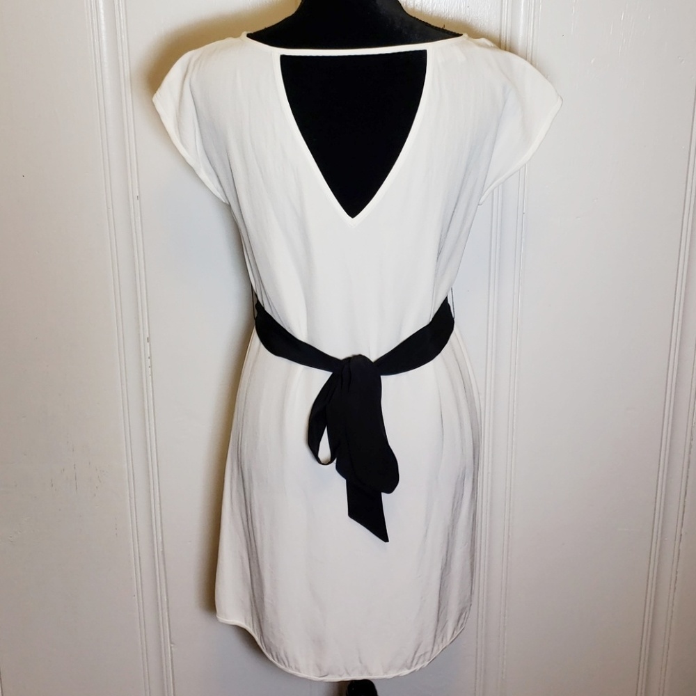 Tibi White Floral Embroidery Cutout Dress - Picture 5 of 7